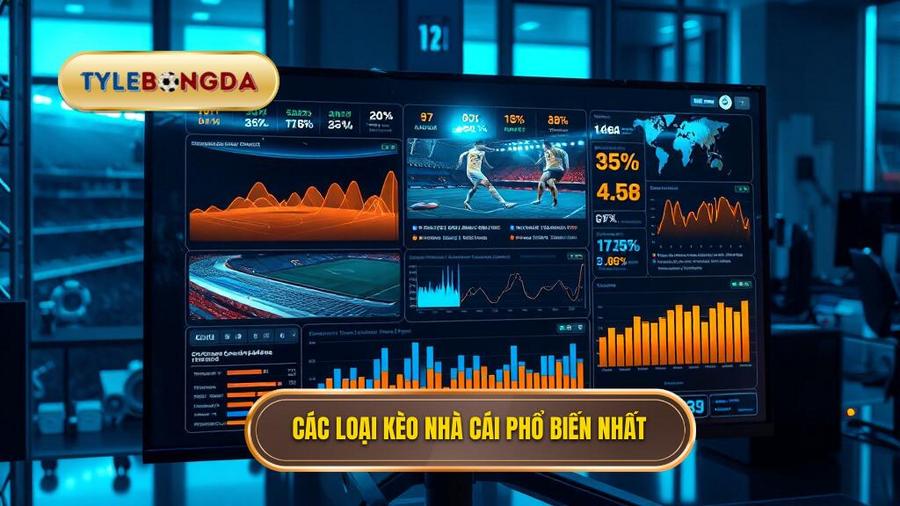 3. Các loại kèo phổ biến trên Bảng kèo nhà cái chính thức