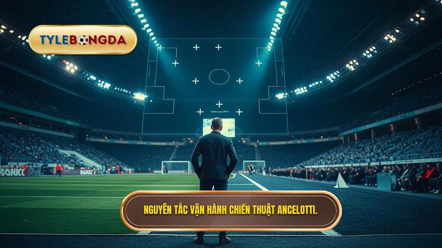 Nguyên tắc vận hành chiến thuật Ancelotti.