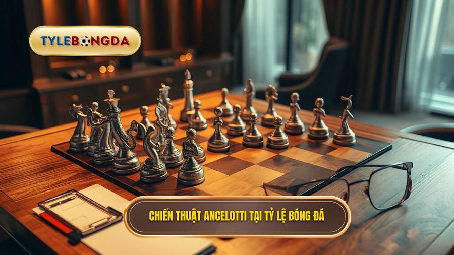 Chiến thuật Carlo Ancelotti: Nghệ thuật quản trị và biến ảo sơ đồ